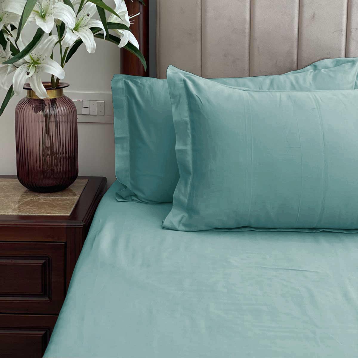 Sadyaska Turquoise Pillow Covers (Set of 2)