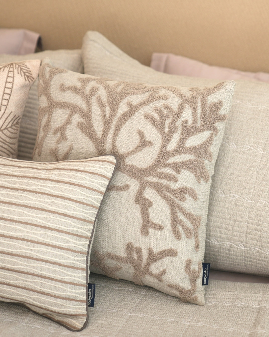 Blossom Grey Bedding Set (11 PC Set)